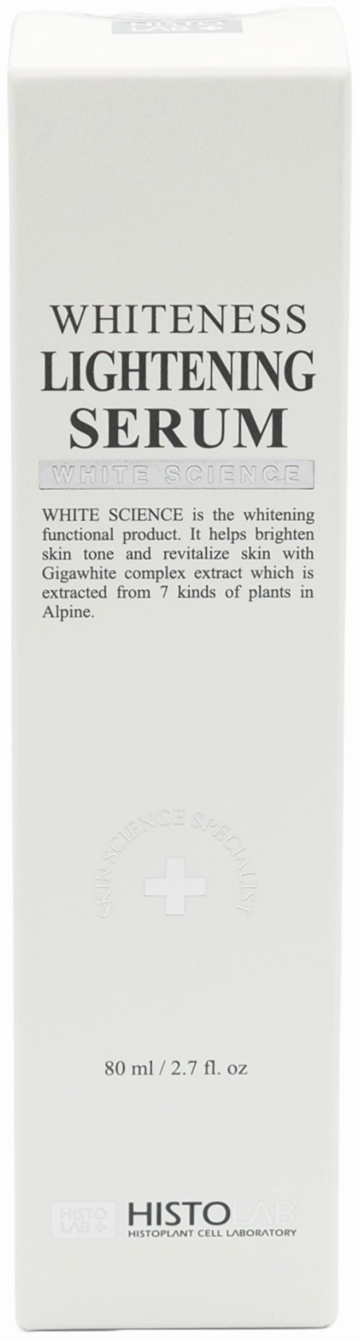 HISTOLAB Сыворотка Whiteness Lightening Serum 80 мл White Science - купить в Казахстане