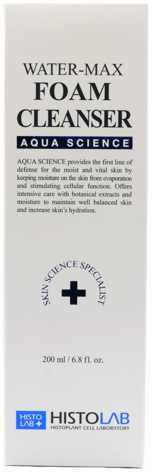 HISTOLAB Гель-пенка Water Max Foam Cleanser 200 мл Aqua Science - купить в Казахстане