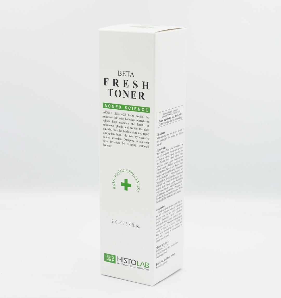 HISTOLAB Тоник Beta fresh toner 200 мл Acnex Science - купить в Казахстане