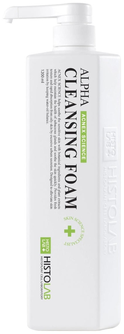 HISTOLAB Гель-пенка Alpha Cleansing Foam 1200 мл Acnex Science - купить в Казахстане
